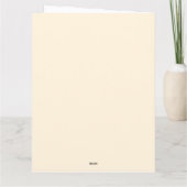 Yorkie Poo Yorkipoo Schattigee hond Kaart (Achterkant)