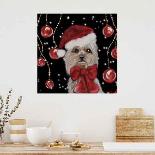 Yorkie Poster (Keuken)