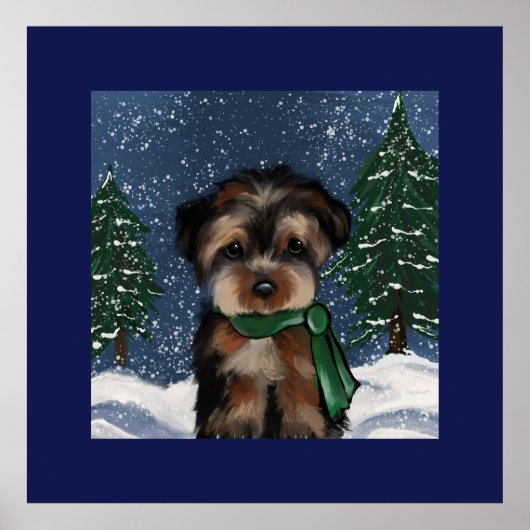 YORKIE POSTER (Voorkant)