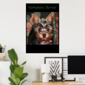 Yorkie Poster (Thuiskantoor)