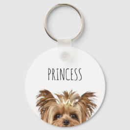 Yorkie Princess Sleutelhanger