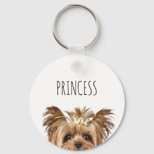 Yorkie Princess Sleutelhanger