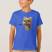 Yorkie Pup Custom T-shirt (Voorkant)