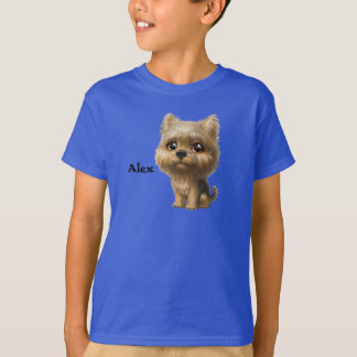 Yorkie Pup Custom T-shirt