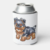 Yorkie Puppy Blikjeskoeler (Blikje Achterkant)