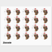 Yorkie Puppy Cadeau Labels (Vel)