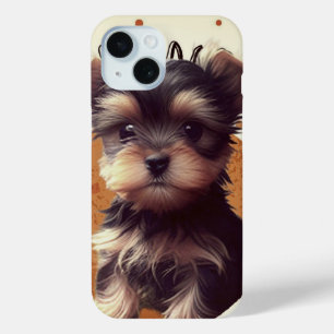 Yorkie, puppy, huisdier iPhone 15 case