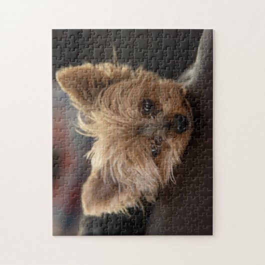 Yorkie Puppy Legpuzzel (Verticaal)