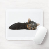 Yorkie Puppy Slapeping Muismat (Met muis)