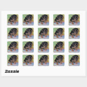Yorkie Puppy Sticker (Vel)