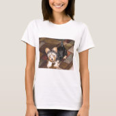 Yorkie Puppy T-shirt (Voorkant)