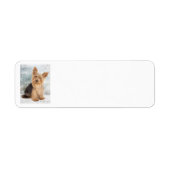 Yorkie Return Address Label (Voorkant)