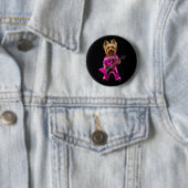 Yorkie Rockster Knop Ronde Button 5,7 Cm (In situ)