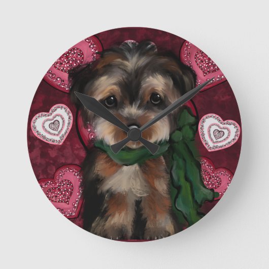 YORKIE RONDE KLOK (Voorkant)