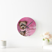 YORKIE RONDE KLOK (Huis)