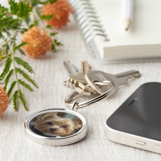 Yorkie Sleutelhanger (Zijkant)