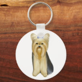Yorkie Sleutelhanger (Voorkant)