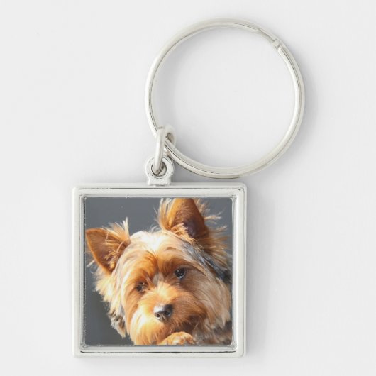 yorkie sleutelhanger (Voorkant)