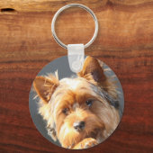 yorkie sleutelhanger (Voorkant)