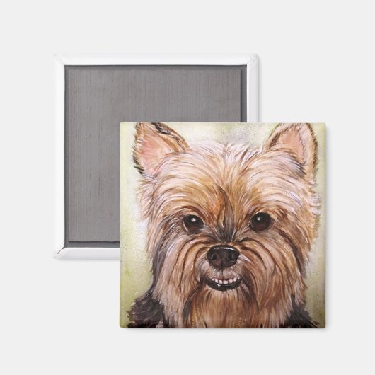 Yorkie Smile Magneet (Voorkant / Achterkant)