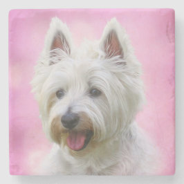 Yorkie Stenen Onderzetter