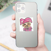 Yorkie       sticker (Telefoon)