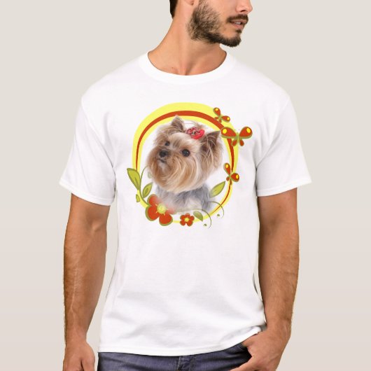 Yorkie Sunshine T-shirt (Voorkant)