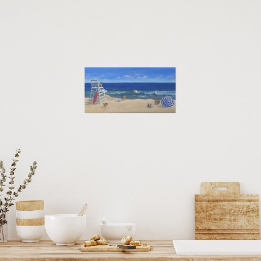 Yorkie Tails Poster (Keuken)