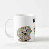 Yorkie Terrier Bichon Cockapoo Love Dogs Mok (Links)