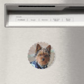 Yorkie Terrier Magnet (Insitu (Vaatwasser))