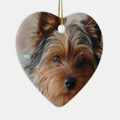Yorkie Terrier Ornament (Rechts)