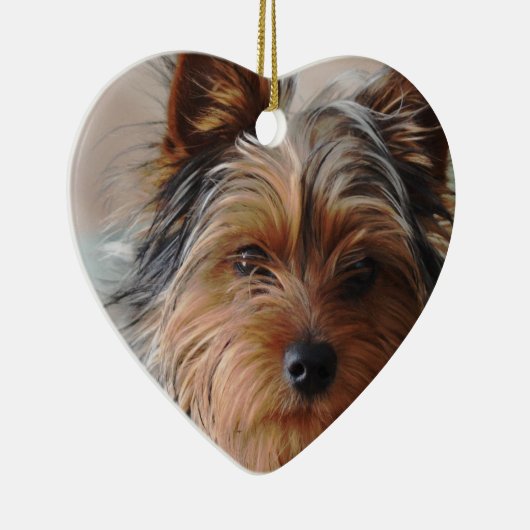 Yorkie Terrier Ornament (Rechts)