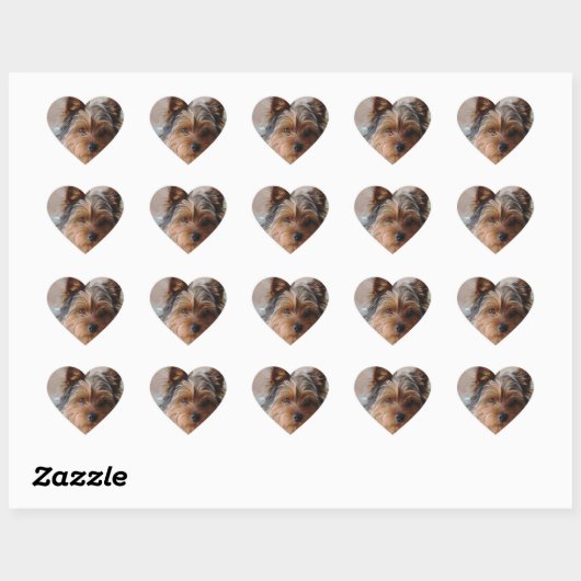 Yorkie Terrier Sticker (Vel)