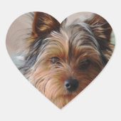 Yorkie Terrier Sticker (Voorkant)