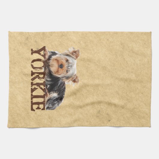 Yorkie Theedoek (Horizontaal)