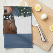 Yorkie theedoek (Quarter Fold)