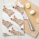 Yorkie Theedoek (Quarter Fold)