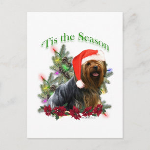 Yorkie 'Tis het seizoen Briefkaart