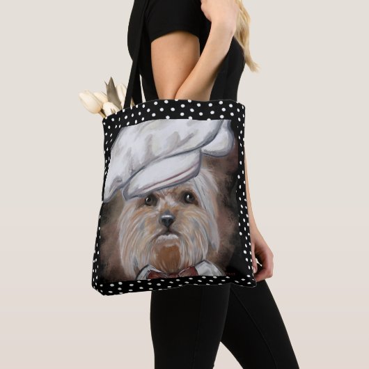 Yorkie Tote Bag (Dichtbij)