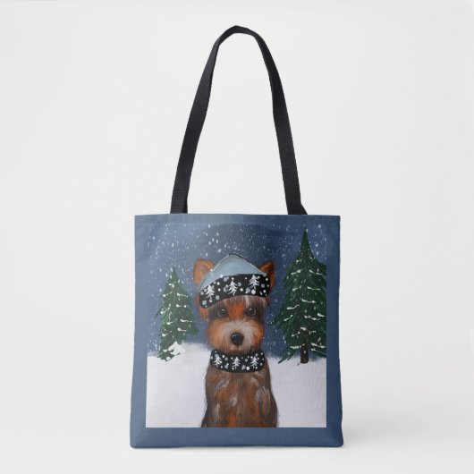 Yorkie Tote Bag (Voorkant)