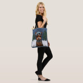 Yorkie Tote Bag (Op model)