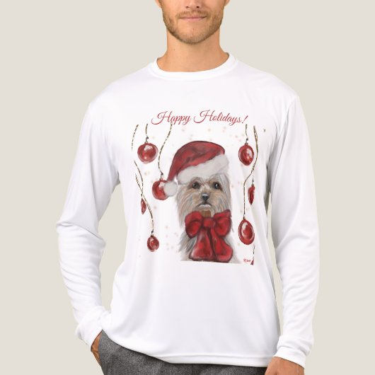 Yorkie Tri-Blend Shirt (Voorkant volledig)