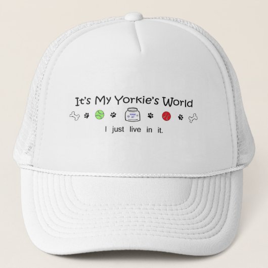 Yorkie Trucker Pet (Voorkant)