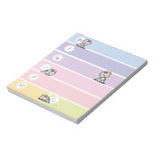 Yorkie Weekplanner Notitieblok (Linkerzijde)