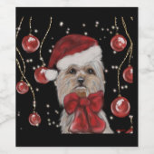 Yorkie Wijn Etiket (Enkel label)