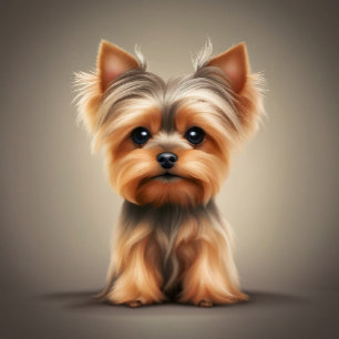 Yorkie Yorkies Ras Cute Puppy Hond Stropdas