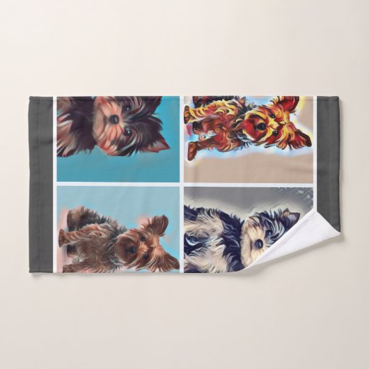 Yorkie Yorkshire Dog Bad Handdoek (Handdoek)