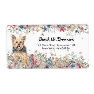 Yorkie Yorkshire Home Etiket