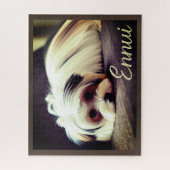 Yorkie, Yorkshire Terrier, Ervaren Ennui Legpuzzel (Verticaal)