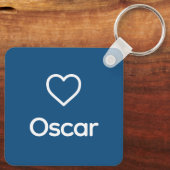 Yorkie Yorkshire Terrier Rainbow Bridge Memorial Sleutelhanger (Achterkant)